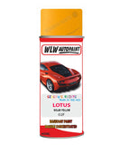 Lotus Solar Yellow Aerosol Spray Paint Code 02F Basecoat Spray Paint