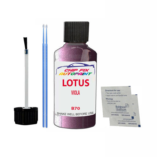 Lotus Other Models Viola Touch Up Paint Code B70 Scratch Repair Paint