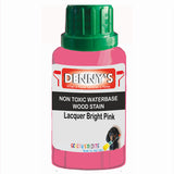 Denny's Stain Paint For Sheds Colour- Lacquer Bright Pink - Weatherproof Uv-Safe Nourish