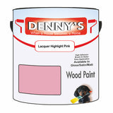 Denny's Wood Paint For Decking Colour- Lacquer Highlight Pink - Anti-Slip Weatherproof Durable