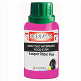 Denny's Stain Paint For Fences Colour- Lacquer Ribbon Pink - Weatherproof Uv-Safe Protect