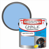 Denny's Chalk Paint For Ceilings Colour- Lagoon Horizon Lake Blue - Matte Stain-Hide Ceiling