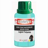Denny's Stain Paint For Fences Colour- Lagoon Turquoise - Weatherproof Uv-Safe Protect