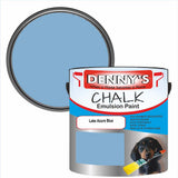 Denny's Chalk Paint For Walls Colour- Lake Azure Blue - Matte Wipe-Clean Coverage