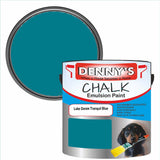 Denny's Chalk Paint For Furniture Colour- Lake Denim Tranquil Blue - Matte Scuffproof Refresh