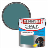 Denny's Chalk Paint For Ceilings Colour- Lake Evening Denim Blue - Matte Stain-Hide Ceiling