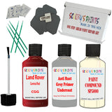 Land Rover Carnival Red Car Detailing Paint and polish finishing kit