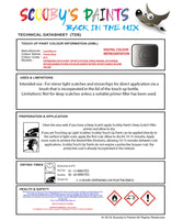 Instructions for use Land Rover Corris Grey Car Paint