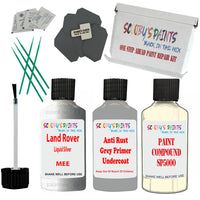 Land Rover Liquid Silver Car Detailing Paint and polish finishing kit