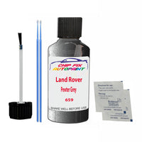 Land Rover Pewter Grey Touch Up Paint Code 659 Scratch Repair Kit