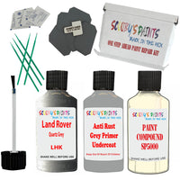 Land Rover Quartz Grey Car Detailing Paint and polish finishing kit