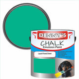 Denny's Chalk Paint For Ceilings Colour- Laurel Forest Green - Matte Stain-Hide Ceiling