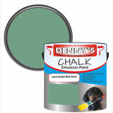 Denny's Chalk Paint For Furniture Colour- Laurel Garden Basil Green - Matte Scuffproof Refresh