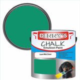 Denny's Chalk Paint For Walls Colour- Laurel Mint Green - Matte Wipe-Clean Coverage