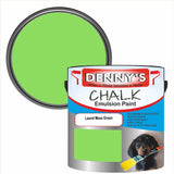 Denny's Chalk Paint For Furniture Colour- Laurel Moss Green - Matte Scuffproof Refresh