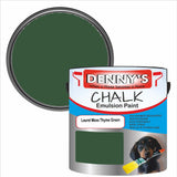 Denny's Chalk Paint For Walls Colour- Laurel Moss Thyme Green - Matte Wipe-Clean Coverage
