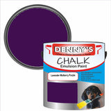 Denny's Chalk Paint For Furniture Colour- Lavender Mulberry Purple - Matte Scuffproof Refresh