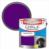 Denny's Chalk Paint For Walls Colour- Lavender Petal Purple - Matte Wipe-Clean Coverage