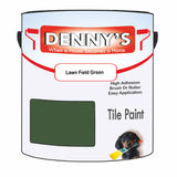 Denny's Tile Paint For Kitchen Tile Colour- Lawn Field Green - Wipe-Clean Grease-Resistant Refresh
