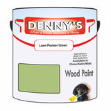 Denny's Wood Paint For Decking Colour- Lawn Pioneer Green - Anti-Slip Weatherproof Durable