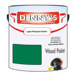 Denny's Wood Paint For Decking Colour- Lawn Pressure Green - Anti-Slip Weatherproof Durable