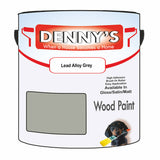 Denny's Wood Paint For Decking Colour- Lead Alloy Grey - Anti-Slip Weatherproof Durable