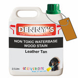 Denny's Stain Paint For Fences Colour- Leather Tan - Weatherproof Uv-Safe Protect