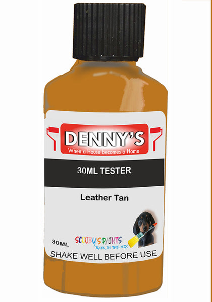 Denny's Chalk Paint For Furniture Colour- Leather Camel Drift Tan - Matte Scuffproof Refresh