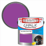 Denny's Chalk Paint For Furniture Colour- Lilac Heather Dream Purple - Matte Scuffproof Refresh