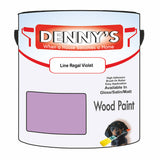 Denny's Wood Paint For Decking Colour- Line Regal Violet - Anti-Slip Weatherproof Durable