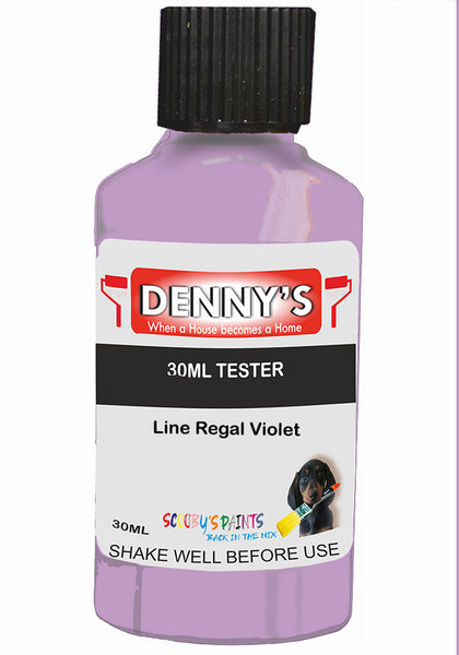 Denny's Chalk Paint For Cabinets Colour- Soft Heritage Classic Violet - Matte Scuffproof Easy-Clean