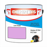 Denny's Plastic Paint For Pipes Colour- Line Violet - Chemical-Safe Impactproof Durable