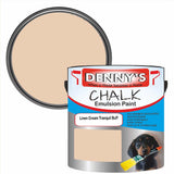 Denny's Chalk Paint For Furniture Colour- Linen Cream Tranquil Buff - Matte Scuffproof Refresh