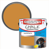 Denny's Chalk Paint For Walls Colour- Linen Drift Clay Tan - Matte Wipe-Clean Coverage