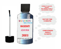 Maserati Azzuro Dream Paint Code 290810