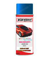 Maserati Azzurro Dino Aerosol Spray Paint Code 886C Basecoat Spray Paint