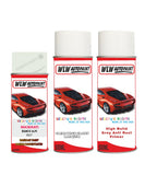 Maserati All Models Bianco Alpi Complete Aerosol Kit With Primer And Lacquer