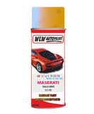 Maserati Giallo Genio Aerosol Spray Paint Code 553B Basecoat Spray Paint