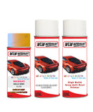 Maserati All Models Giallo Genio Complete Aerosol Kit With Primer And Lacquer