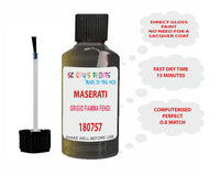 Maserati Grigio Fiamma Fendi Paint Code 180757