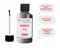 Maserati Iron Grey Paint Code 290604