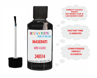 Maserati Nero 4 Gloss Paint Code 248514