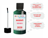 Maserati Verde Mexico Paint Code 203330