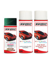 Maserati All Models Verde Mexico Complete Aerosol Kit With Primer And Lacquer