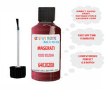 Maserati Rosso Bologna Paint Code 64030200