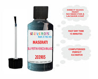 Maserati Blu Pertini/Venezia/Malago Paint Code 203905
