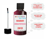 Maserati Bordeaux Pontevecchio Paint Code 226125