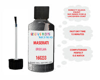 Maserati Grigio Lava Paint Code 160233