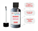 Maserati Grigio Palladio Paint Code 203609