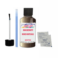 Maserati Quattroporte Bronzo Montecarlo Touch Up Paint Code 203702